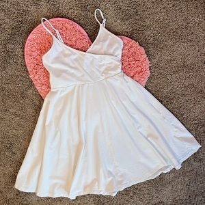 White dress